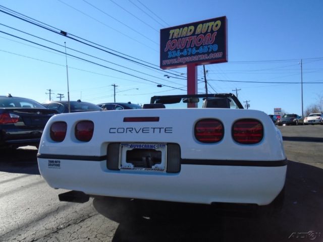 1991 Black Chevrolet Corvette Convertible