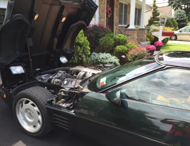 1991 Green Chevrolet Corvette