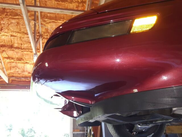 1991 Brilliant red metallic Chevrolet Corvette Hatchback