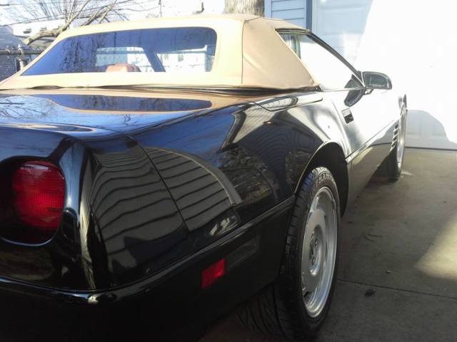 1991 Turquoise Metallic Chevrolet Corvette Convertible