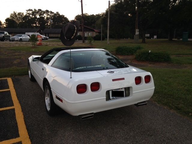 1991 White Chevrolet Corvette Coupe