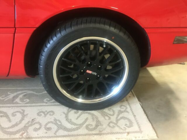 1991 Red Chevrolet Corvette Coupe