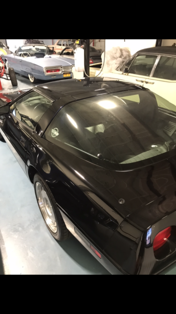 1991 Black Chevrolet Corvette Coupe