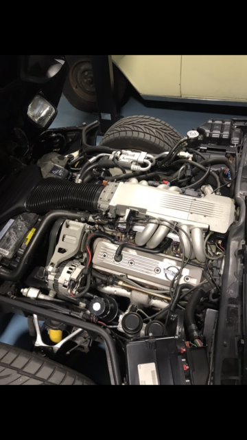 1991 Black Chevrolet Corvette Coupe