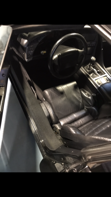 1991 Black Chevrolet Corvette Coupe