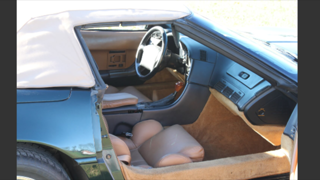 1991 Green Chevrolet Corvette Convertible