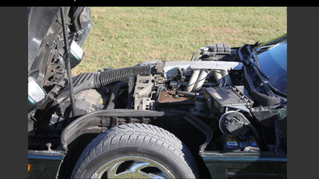 1991 Green Chevrolet Corvette Convertible