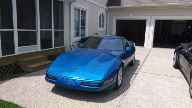 1991 Black Chevrolet Corvette Coupe