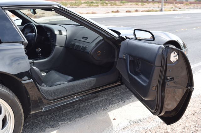 1991 Black Chevrolet Corvette Coupe