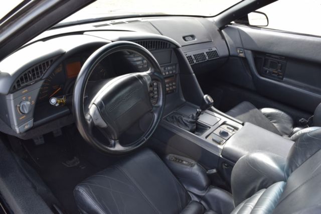 1991 Black Chevrolet Corvette Coupe