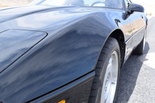 1991 Black Chevrolet Corvette Coupe
