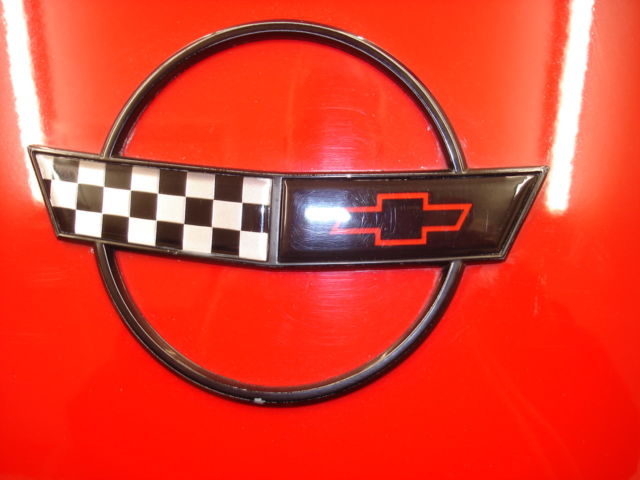 1991 Red Chevrolet Corvette Hatchback