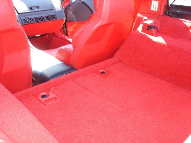1991 Red Chevrolet Corvette Hatchback