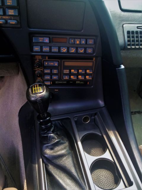 1991 White Chevrolet Corvette