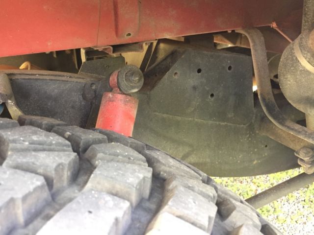 1991 Red Land Rover Defender SUV