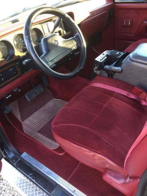 1991 Black Dodge Ram 3500 Standard Cab Pickup