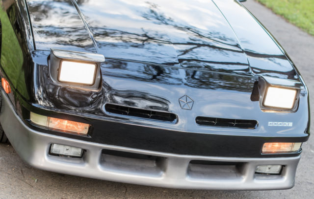 1991 Black Dodge Daytona Hatchback