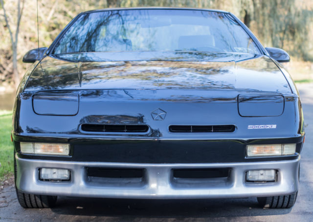 1991 Black Dodge Daytona Hatchback
