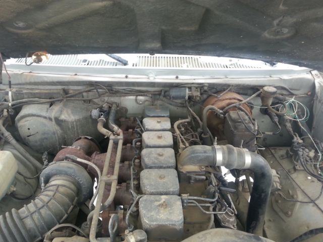 1991 Silver Dodge Ram 2500 Standard Cab Pickup