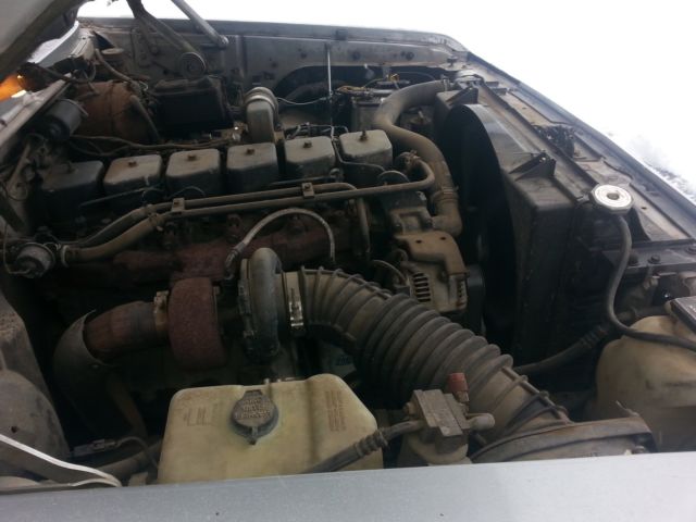 1991 Silver Dodge Ram 2500 Standard Cab Pickup