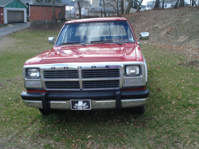 1991 RED & WHITE Dodge Other Pickups Standard Cab Pickup