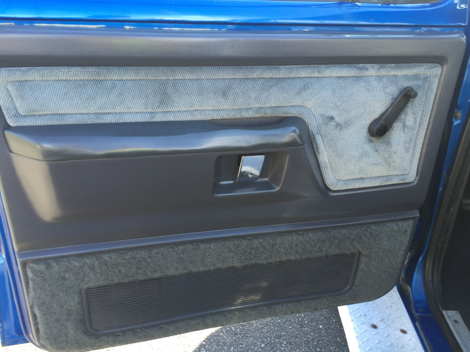 1991 Blue Dodge Ram 3500 Standard Cab Pickup