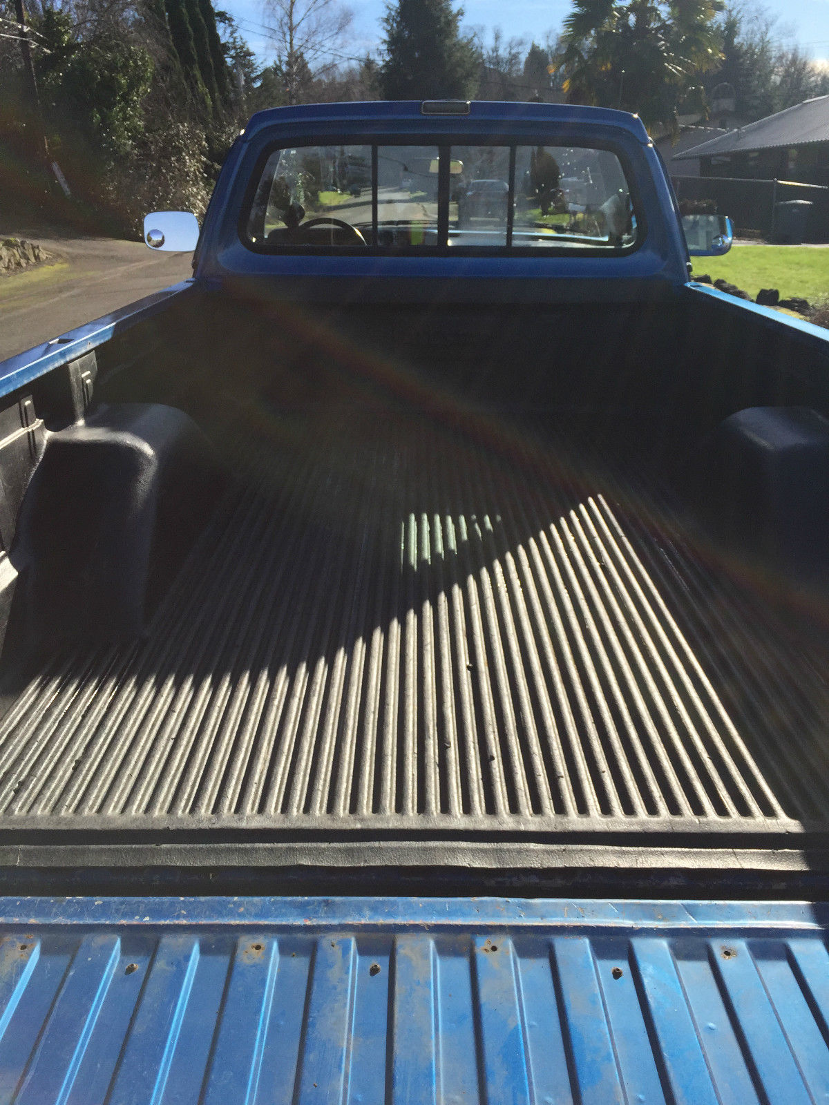 1991 Blue Dodge Ram 3500 Standard Cab Pickup