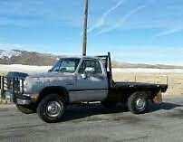 1991 SILVER Dodge Other Pickups STANDARD Cab Pickup