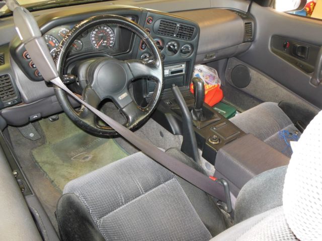 1991 White Mitsubishi Eclipse Coupe