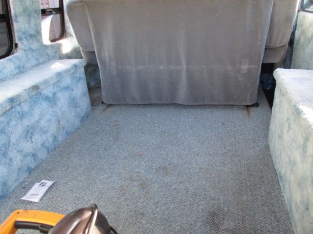 1991 Blue Ford E-Series Van Standard Passenger Van