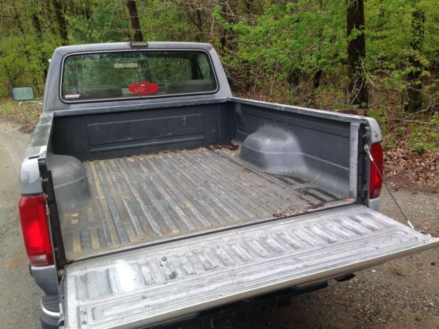 1991 Gray Ford F-150 Standard Cab Pickup