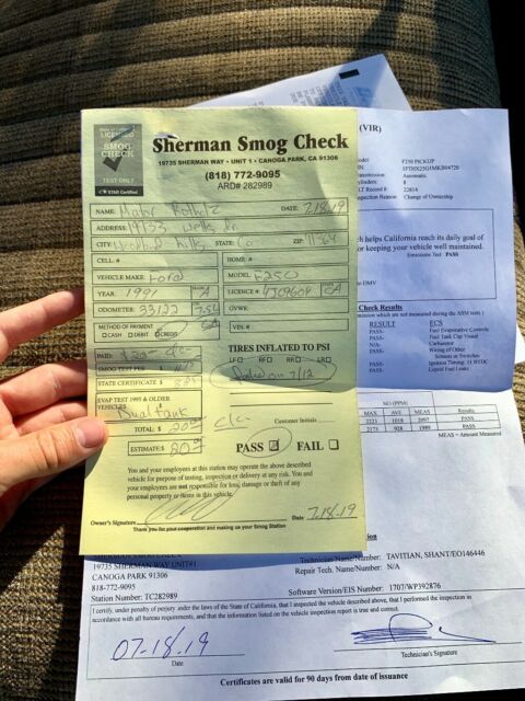 1991 Ford F-250 Extended Cab Pickup