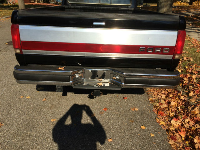 1991 Black Ford F-250 Standard Cab Pickup