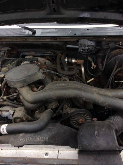 1991 Black Ford F-250 Long bed