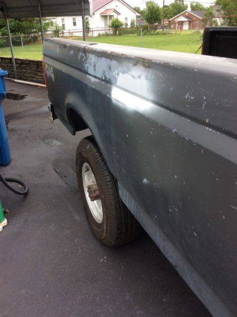 1991 Black Ford F-250 Long bed