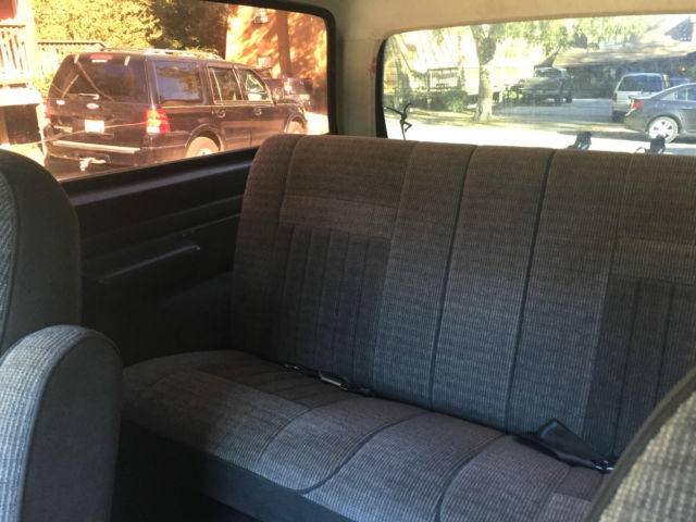 1991 White Ford Bronco Convertible