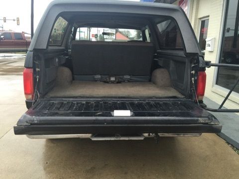 1991 Black Ford Bronco