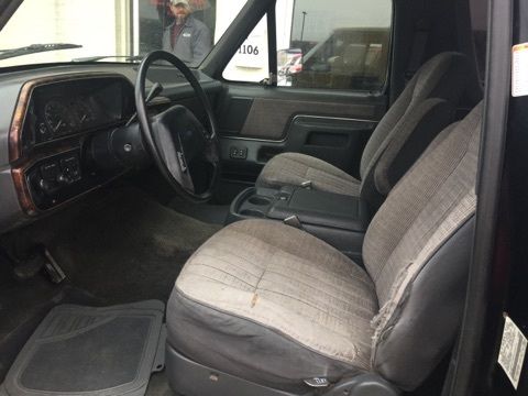1991 Black Ford Bronco