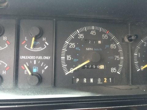 1991 Black Ford Bronco