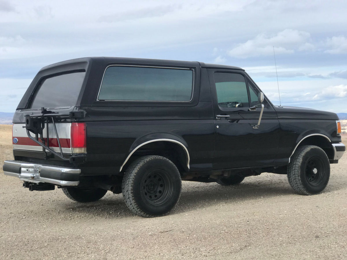 1991 Black Ford Bronco SUV