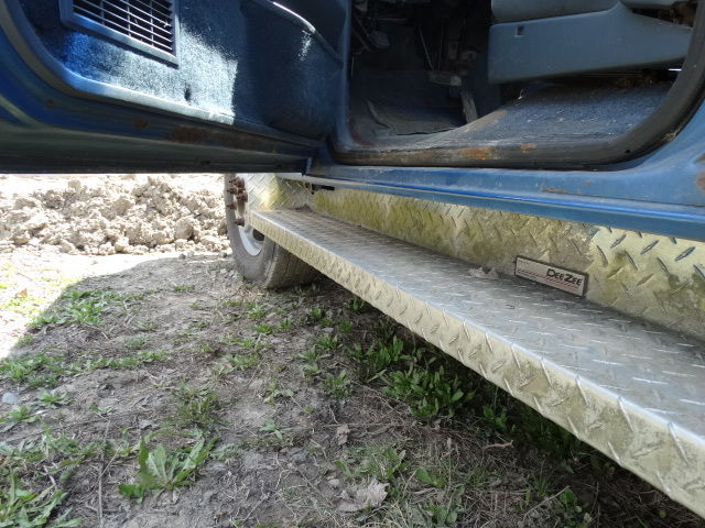 1991 Blue Ford F-350 Extended Cab Pickup