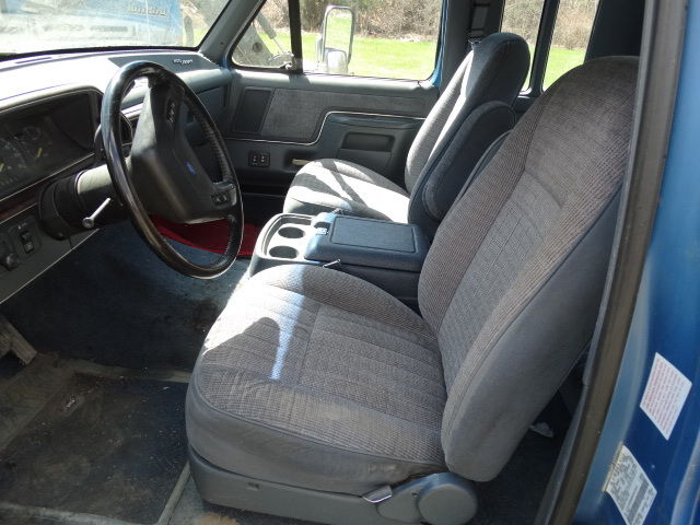 1991 Blue Ford F-350 Extended Cab Pickup