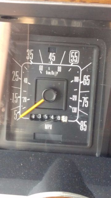 1991 Tan Ford E-Series Van Van Camper