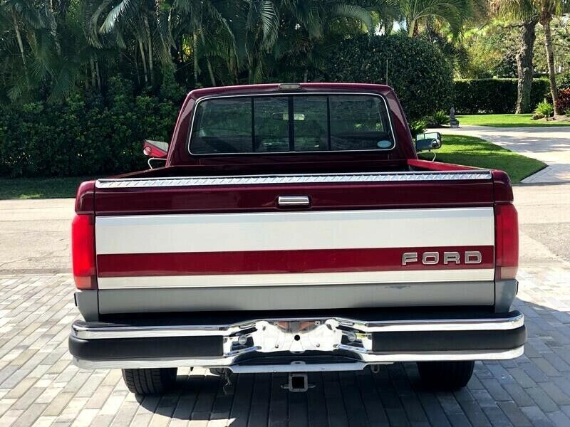 1991 Red Ford F-150 --