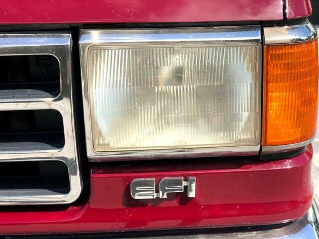 1991 Red Ford F-150 Pickup Truck