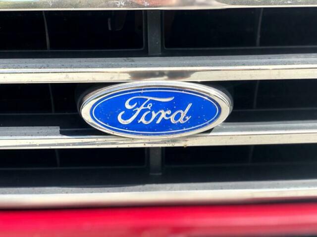 1991 Red Ford F-150 Pickup Truck