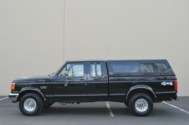 1991 Black Ford F-150 Extended Cab Pickup