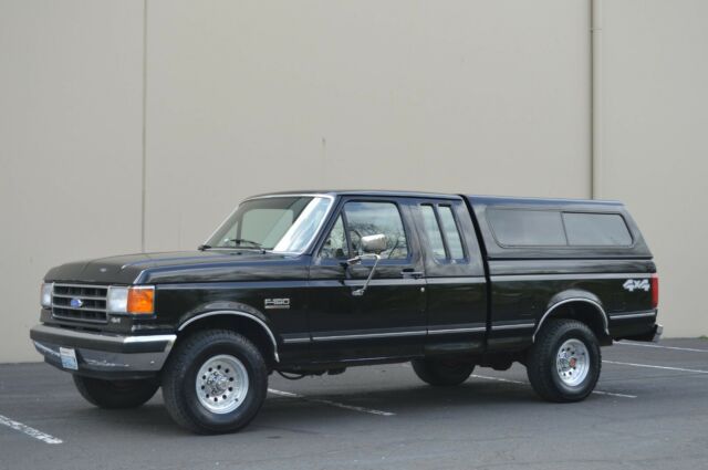 1991 Black Ford F-150 Extended Cab Pickup