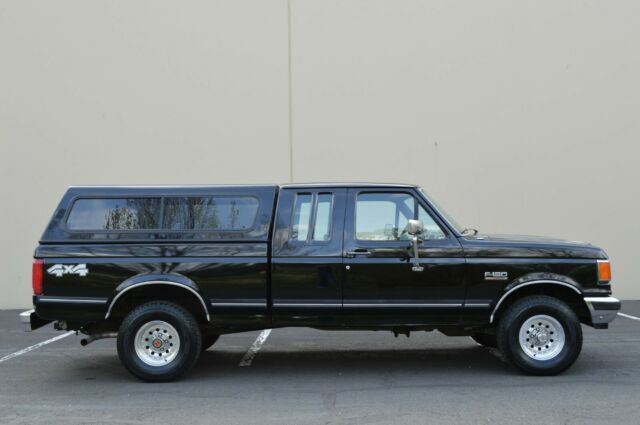 1991 Black Ford F-150 Extended Cab Pickup