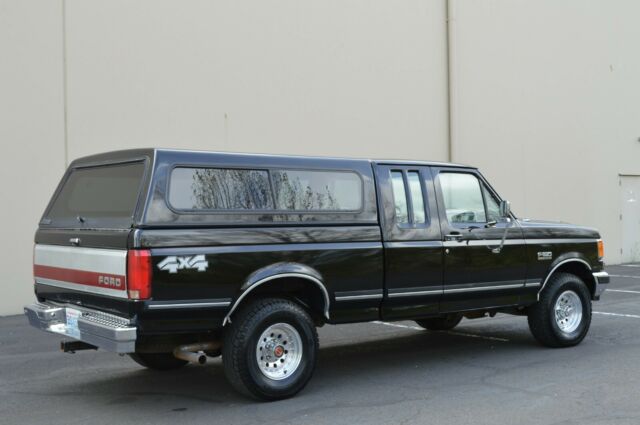 1991 Black Ford F-150 Extended Cab Pickup